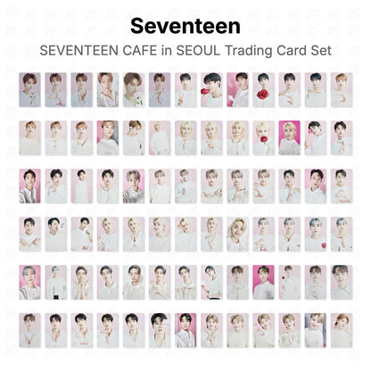 Seventeen SEVENTEEN CAFE in SEOUL Trading Card Set Official Photocard