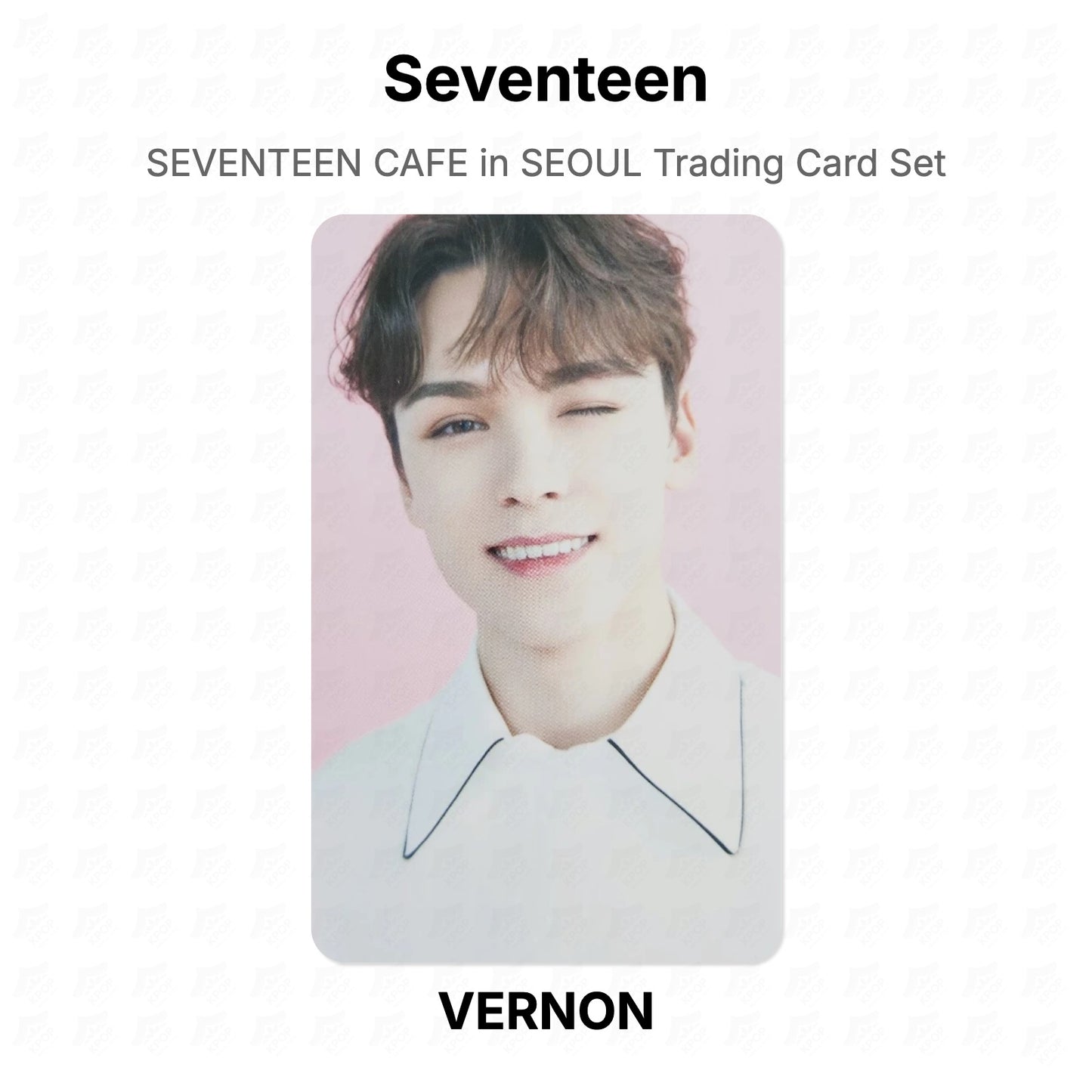 Seventeen CAFE in SEOUL Trading Card Set Official Photocard