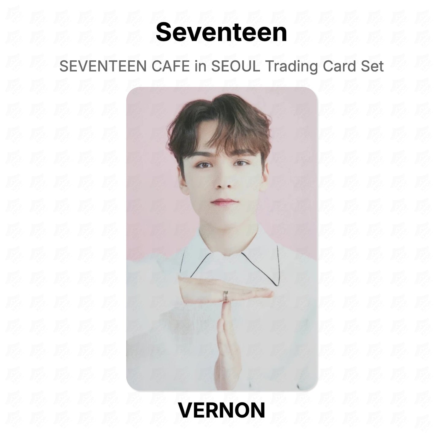 Seventeen CAFE in SEOUL Trading Card Set Official Photocard