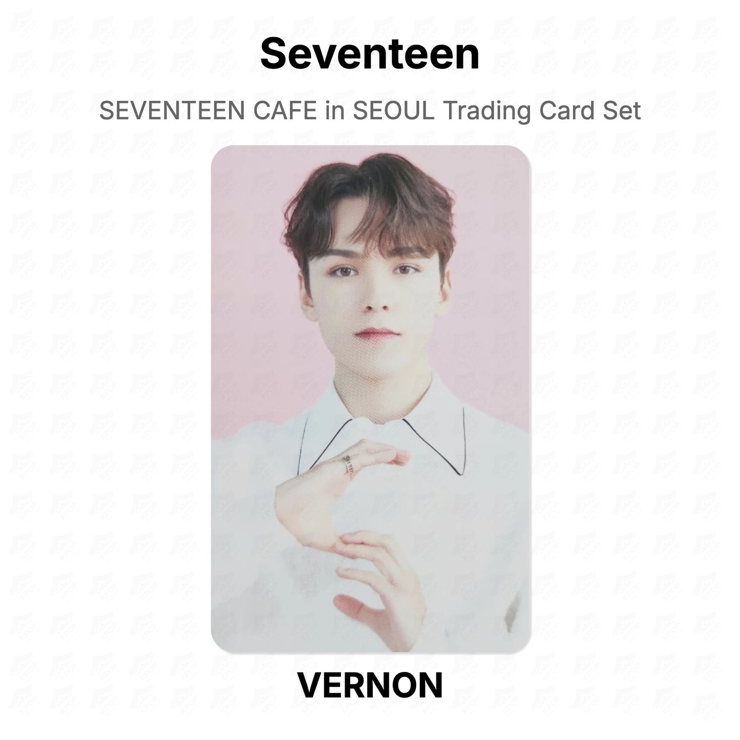 Seventeen CAFE in SEOUL Trading Card Set Official Photocard