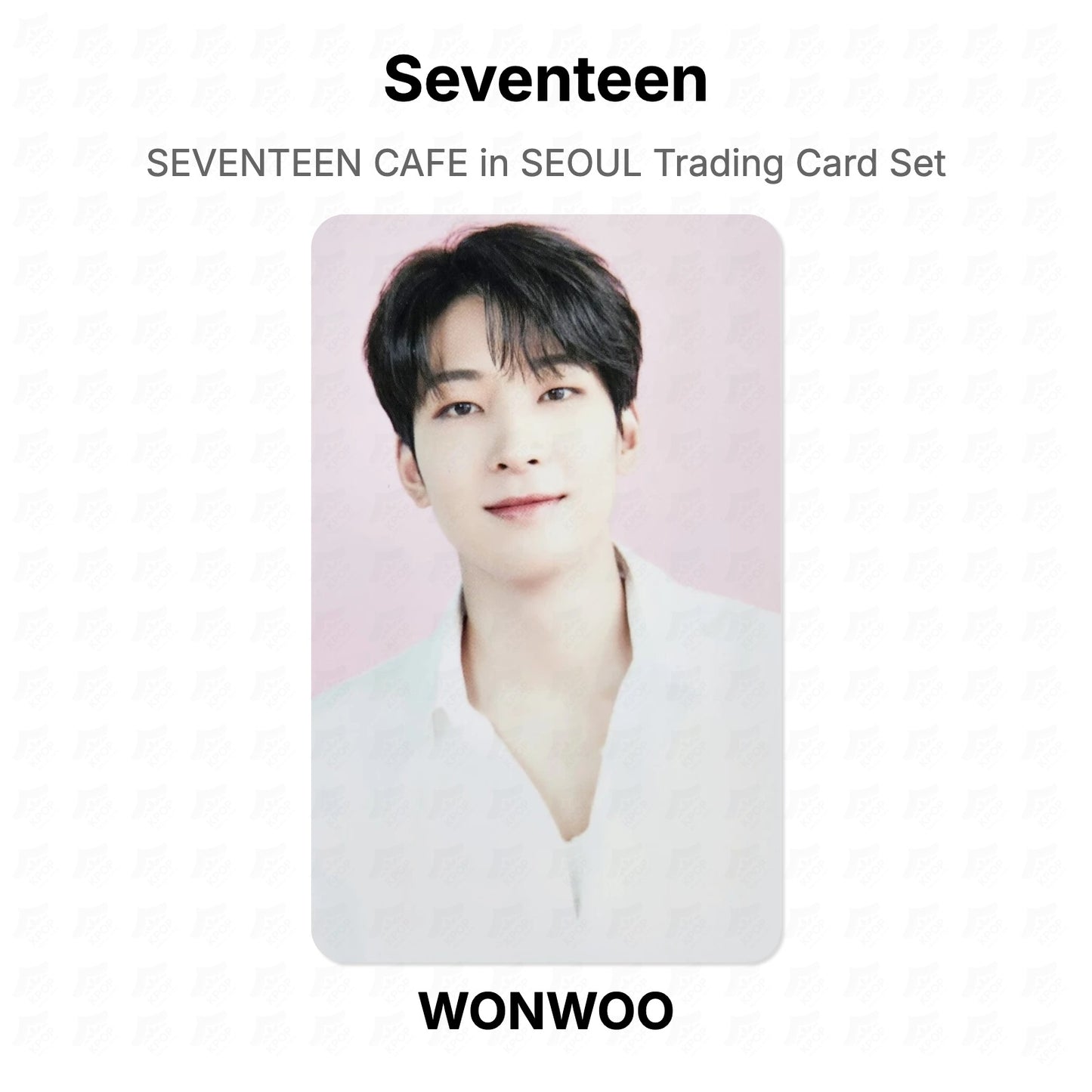 Seventeen CAFE in SEOUL Trading Card Set Official Photocard