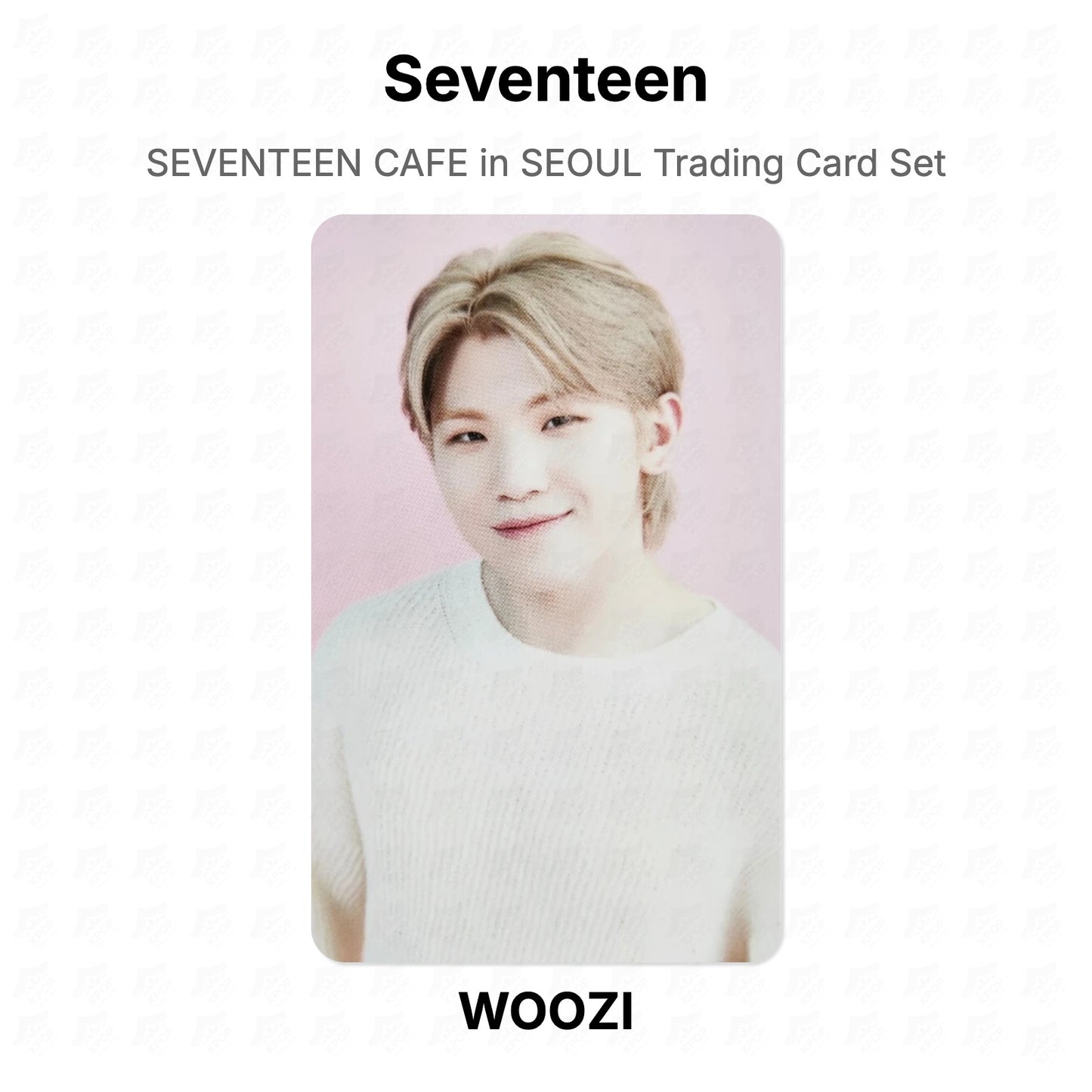 Seventeen CAFE in SEOUL Trading Card Set Official Photocard
