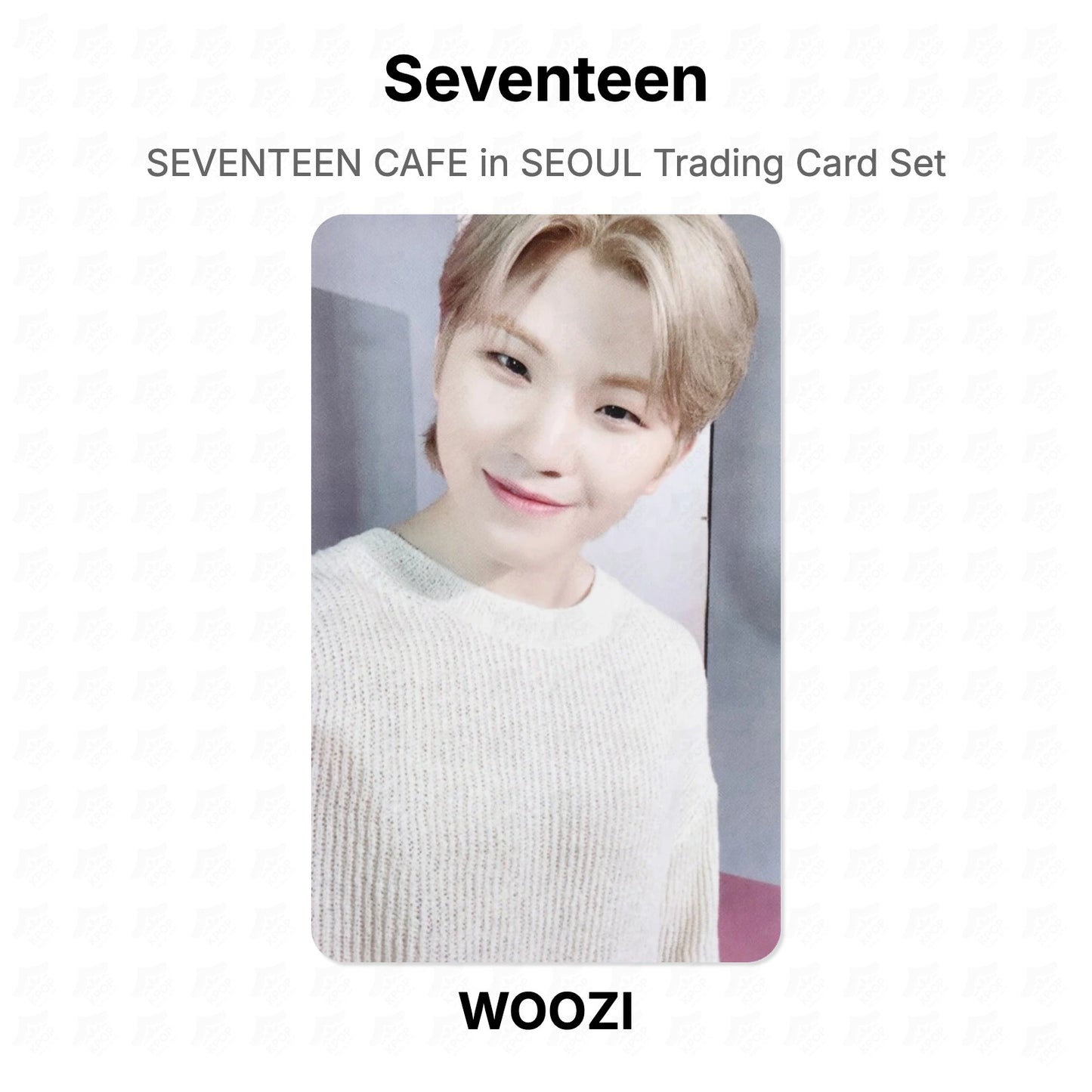 Seventeen CAFE in SEOUL Trading Card Set Official Photocard