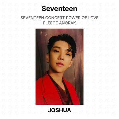 Seventeen CONCERT POWER OF LOVE FLEECE ANORAK Official Photocard