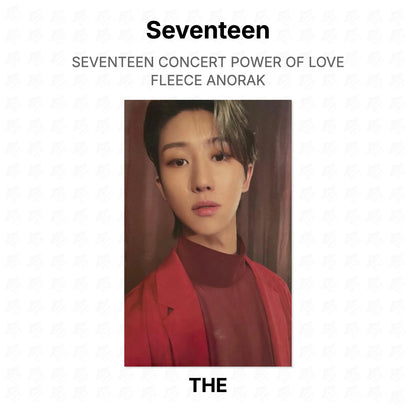 Seventeen CONCERT POWER OF LOVE FLEECE ANORAK Official Photocard