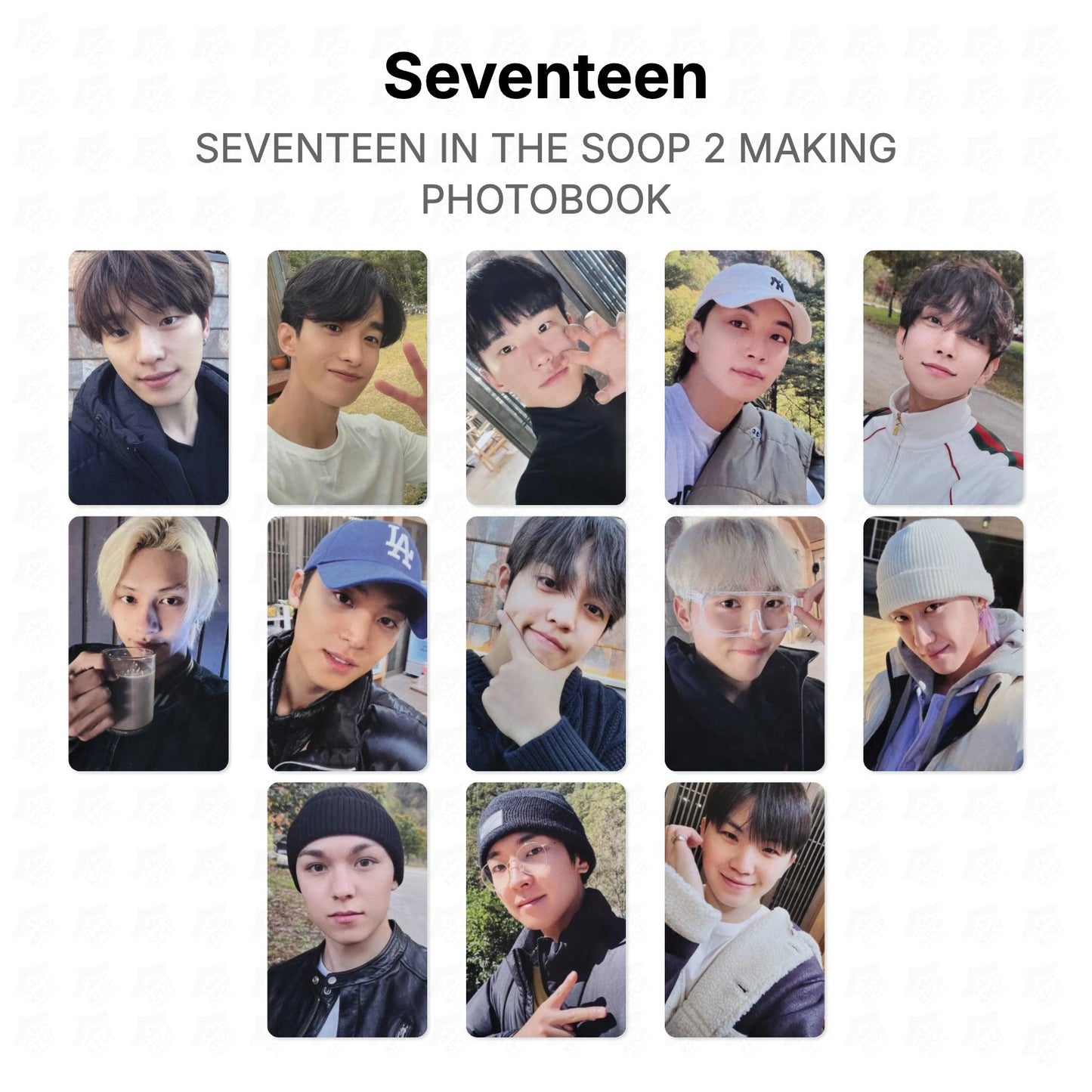 Seventeen IN THE SOOP 2 MAKING PHOTOBOOK Official Photocard