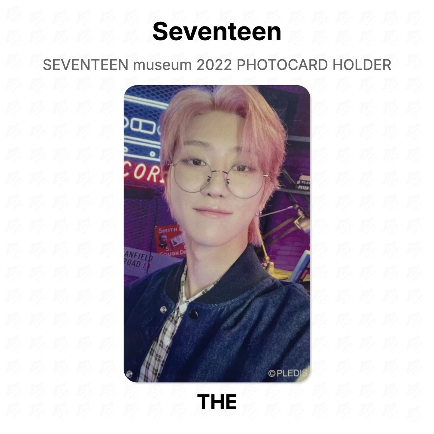 Seventeen museum 2022 PHOTOCARD HOLDER Official Photocard