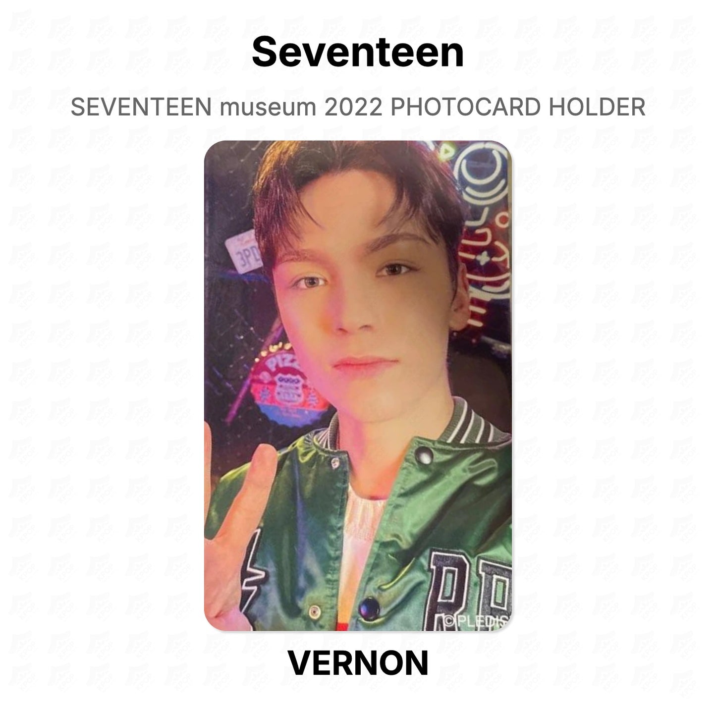 Seventeen museum 2022 PHOTOCARD HOLDER Official Photocard