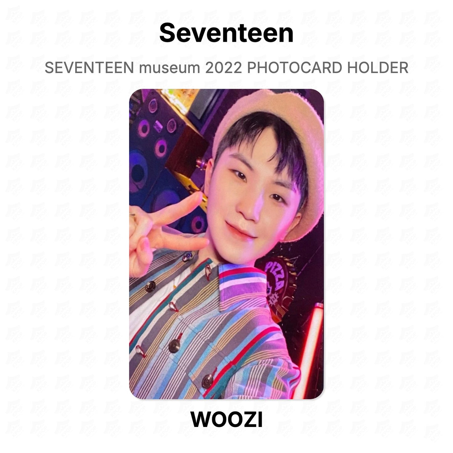Seventeen museum 2022 PHOTOCARD HOLDER Official Photocard