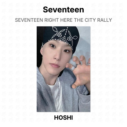 Seventeen RIGHT HERE THE CITY RALLY Official Photocard