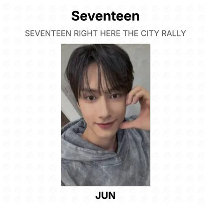 Seventeen RIGHT HERE THE CITY RALLY Official Photocard