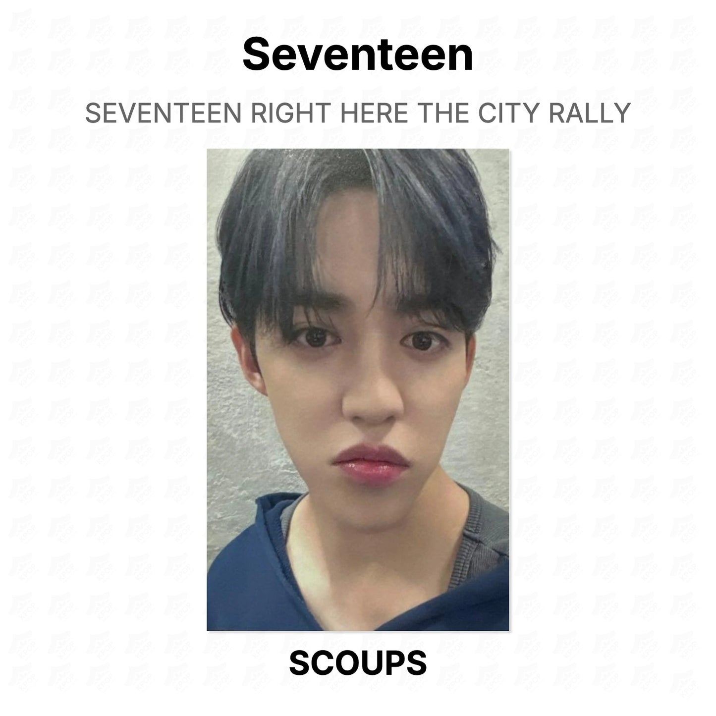 Seventeen RIGHT HERE THE CITY RALLY Official Photocard