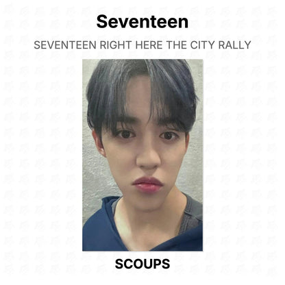 Seventeen RIGHT HERE THE CITY RALLY Official Photocard