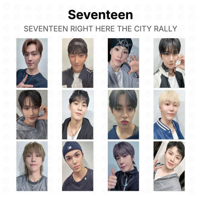 Seventeen RIGHT HERE THE CITY RALLY Official Photocard
