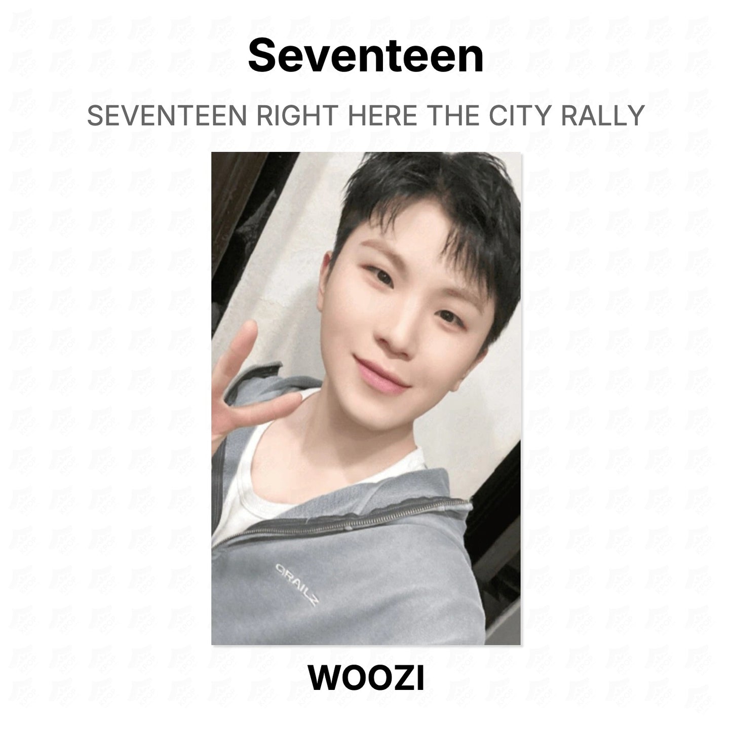 Seventeen RIGHT HERE THE CITY RALLY Official Photocard