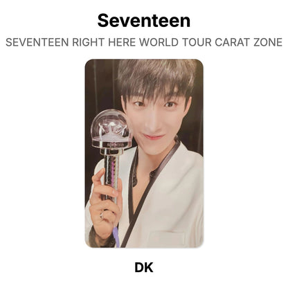 Seventeen SEVENTEEN RIGHT HERE WORLD TOUR CARAT ZONE Official Photocard