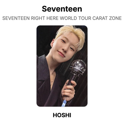 Seventeen SEVENTEEN RIGHT HERE WORLD TOUR CARAT ZONE Official Photocard