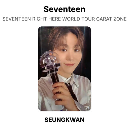 Seventeen SEVENTEEN RIGHT HERE WORLD TOUR CARAT ZONE Official Photocard