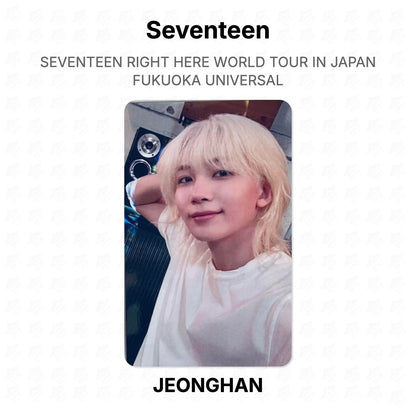 Seventeen RIGHT HERE WORLD TOUR IN JAPAN FUKUOKA UNIVERSAL Official Photocard