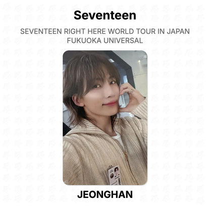 Seventeen RIGHT HERE WORLD TOUR IN JAPAN FUKUOKA UNIVERSAL Official Photocard