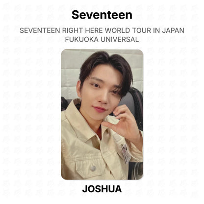 Seventeen RIGHT HERE WORLD TOUR IN JAPAN FUKUOKA UNIVERSAL Official Photocard