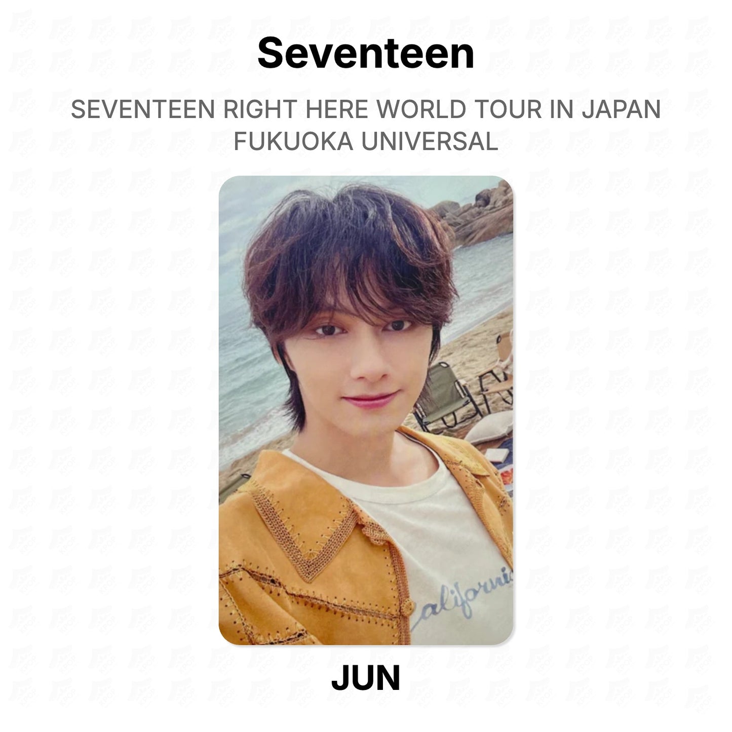 Seventeen RIGHT HERE WORLD TOUR IN JAPAN FUKUOKA UNIVERSAL Official Photocard
