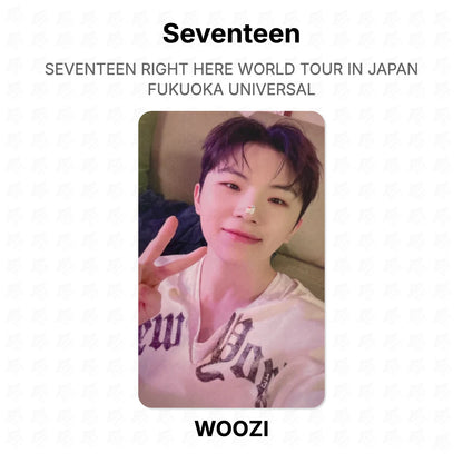 Seventeen RIGHT HERE WORLD TOUR IN JAPAN FUKUOKA UNIVERSAL Official Photocard
