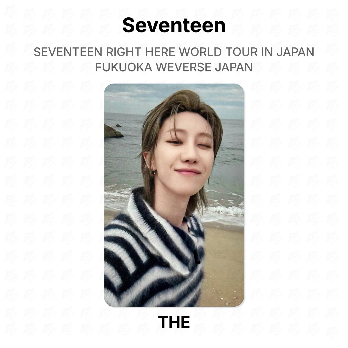 Seventeen RIGHT HERE WORLD TOUR IN JAPAN FUKUOKA WEVERSE JAPAN Official Photocard