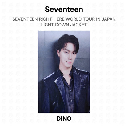 Seventeen RIGHT HERE WORLD TOUR IN JAPAN LIGHT DOWN JACKET Official Photocard
