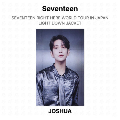 Seventeen RIGHT HERE WORLD TOUR IN JAPAN LIGHT DOWN JACKET Official Photocard