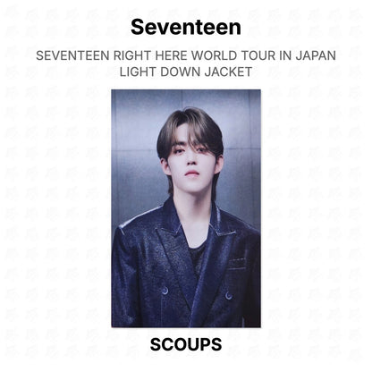 Seventeen RIGHT HERE WORLD TOUR IN JAPAN LIGHT DOWN JACKET Official Photocard