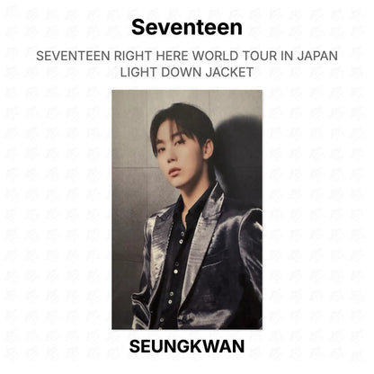 Seventeen RIGHT HERE WORLD TOUR IN JAPAN LIGHT DOWN JACKET Official Photocard