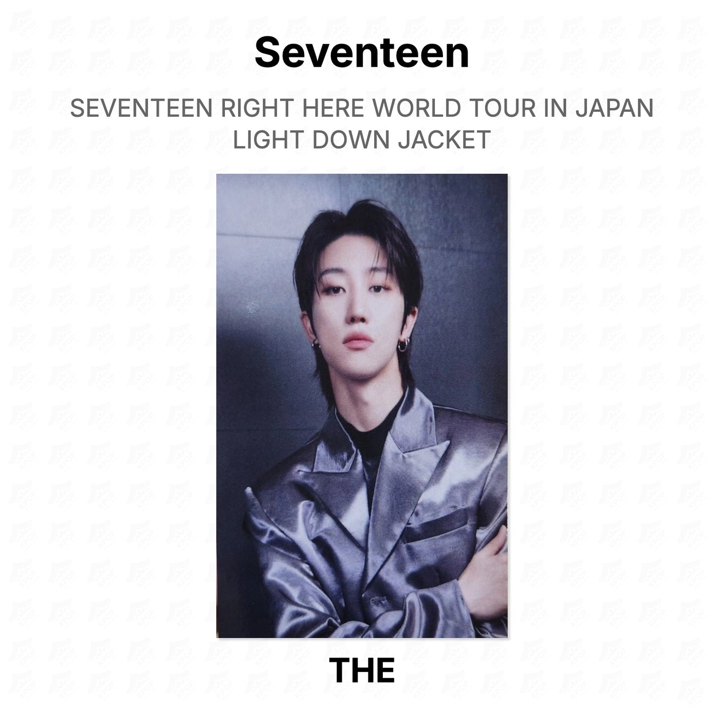 Seventeen RIGHT HERE WORLD TOUR IN JAPAN LIGHT DOWN JACKET Official Photocard