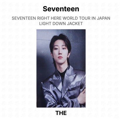 Seventeen RIGHT HERE WORLD TOUR IN JAPAN LIGHT DOWN JACKET Official Photocard