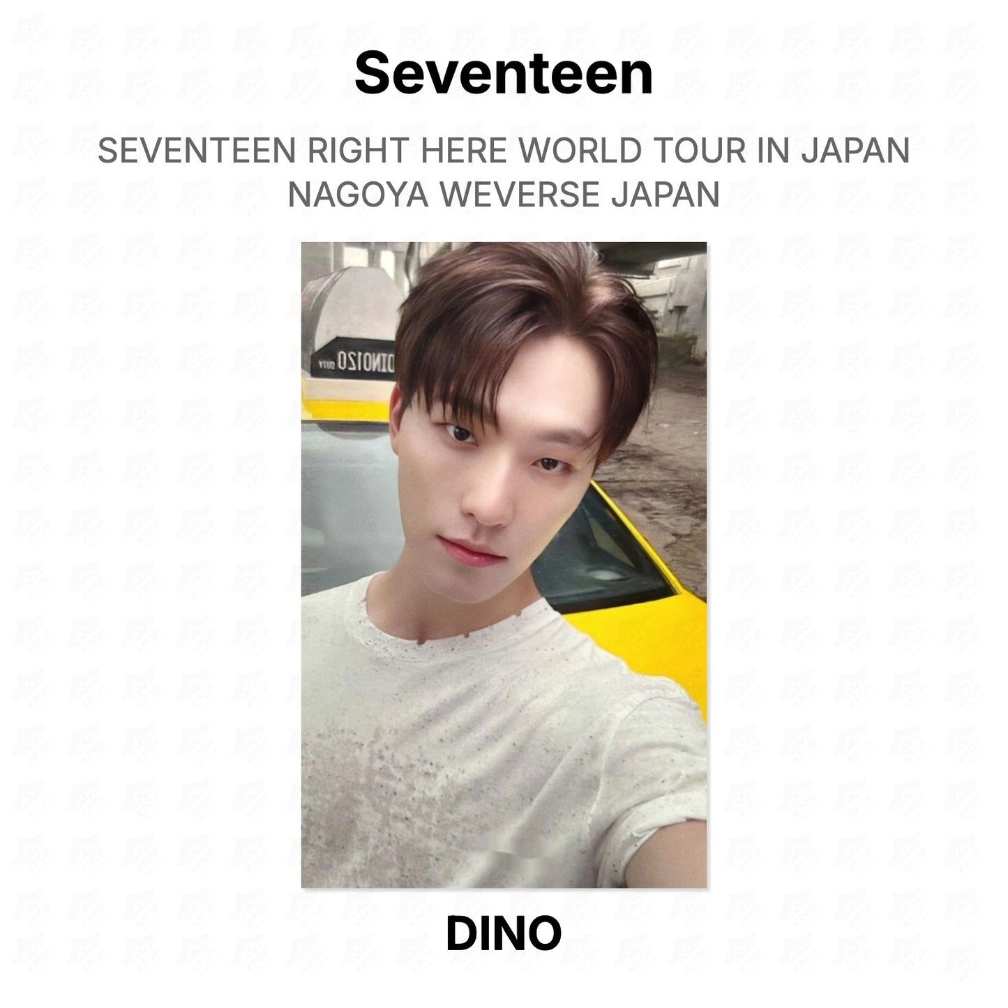 Seventeen RIGHT HERE WORLD TOUR IN JAPAN NAGOYA WEVERSE JAPAN Official Photocard