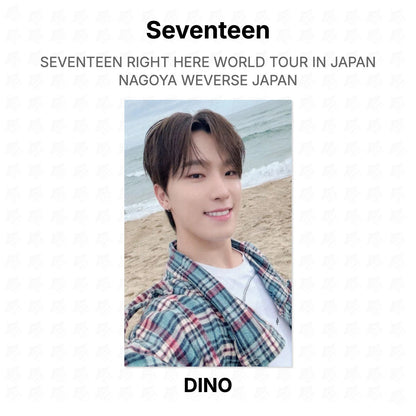 Seventeen RIGHT HERE WORLD TOUR IN JAPAN NAGOYA WEVERSE JAPAN Official Photocard