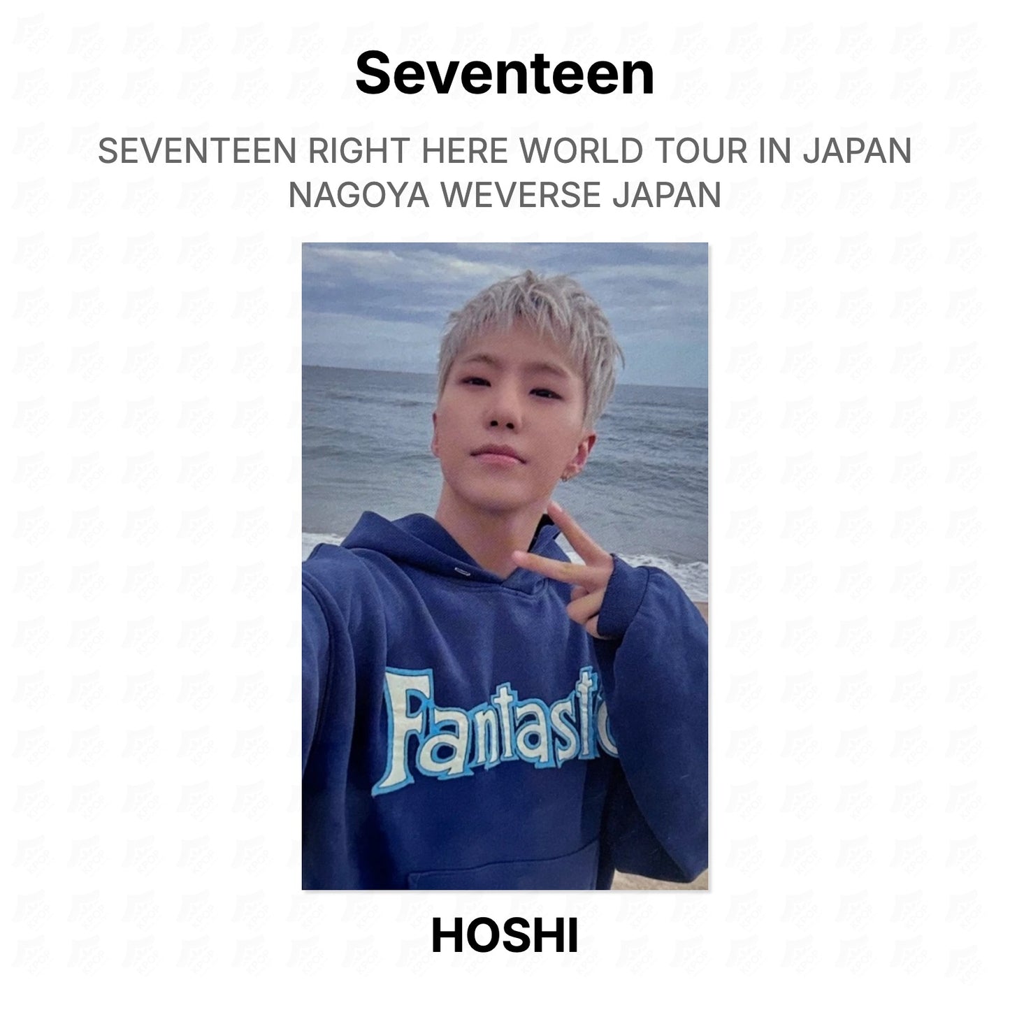 Seventeen RIGHT HERE WORLD TOUR IN JAPAN NAGOYA WEVERSE JAPAN Official Photocard