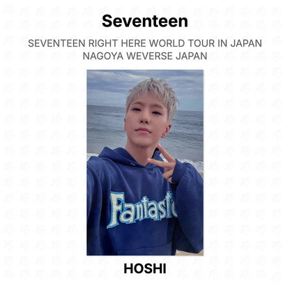Seventeen RIGHT HERE WORLD TOUR IN JAPAN NAGOYA WEVERSE JAPAN Official Photocard