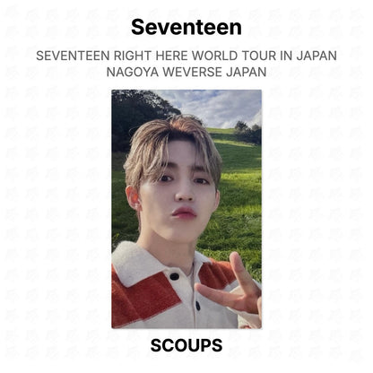 Seventeen RIGHT HERE WORLD TOUR IN JAPAN NAGOYA WEVERSE JAPAN Official Photocard