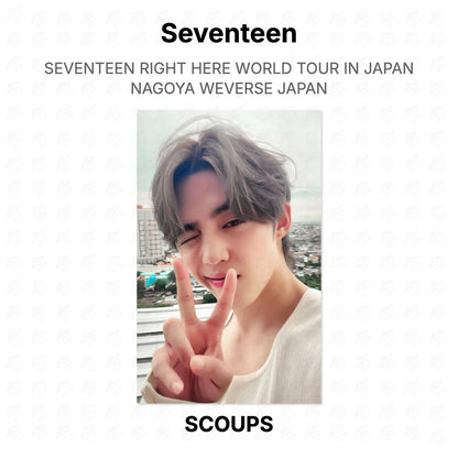 Seventeen RIGHT HERE WORLD TOUR IN JAPAN NAGOYA WEVERSE JAPAN Official Photocard