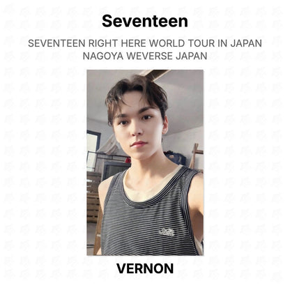 Seventeen RIGHT HERE WORLD TOUR IN JAPAN NAGOYA WEVERSE JAPAN Official Photocard