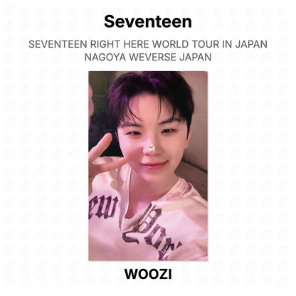 Seventeen RIGHT HERE WORLD TOUR IN JAPAN NAGOYA WEVERSE JAPAN Official Photocard