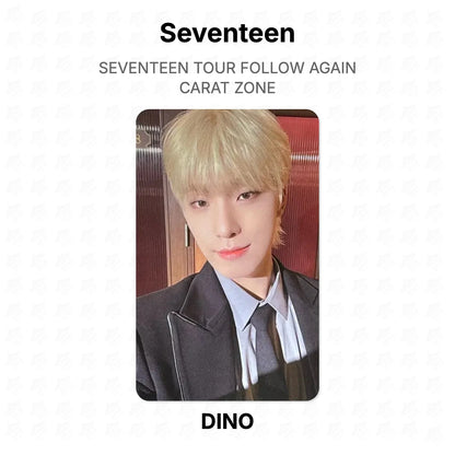 Seventeen TOUR FOLLOW AGAIN CARAT ZONE Official Photocard