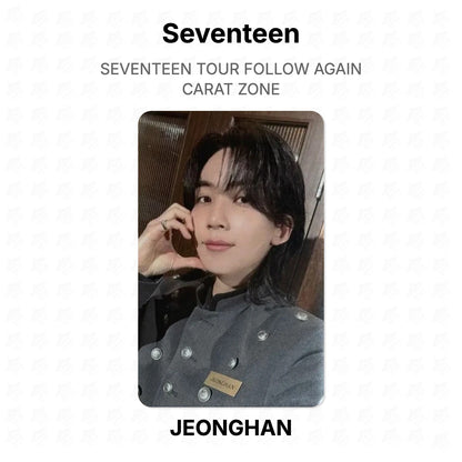 Seventeen TOUR FOLLOW AGAIN CARAT ZONE Official Photocard