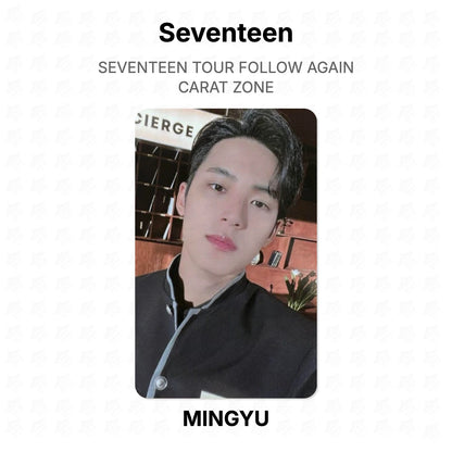 Seventeen TOUR FOLLOW AGAIN CARAT ZONE Official Photocard