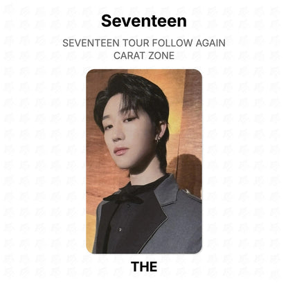 Seventeen TOUR FOLLOW AGAIN CARAT ZONE Official Photocard