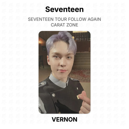 Seventeen TOUR FOLLOW AGAIN CARAT ZONE Official Photocard