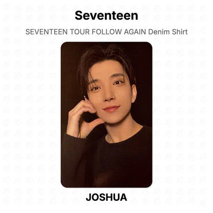 Seventeen TOUR FOLLOW AGAIN Denim Shirt Official Photocard