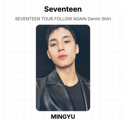 Seventeen TOUR FOLLOW AGAIN Denim Shirt Official Photocard