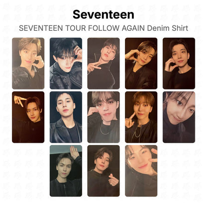 Seventeen TOUR FOLLOW AGAIN Denim Shirt Official Photocard